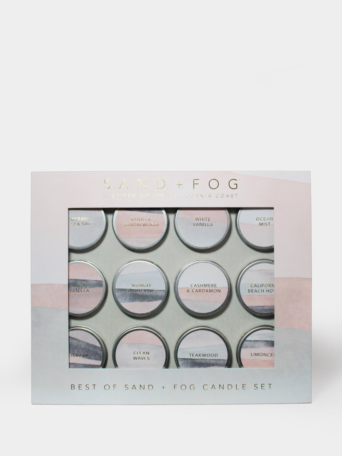 Fragrant Best of Sand + Fog Mini Candle Set