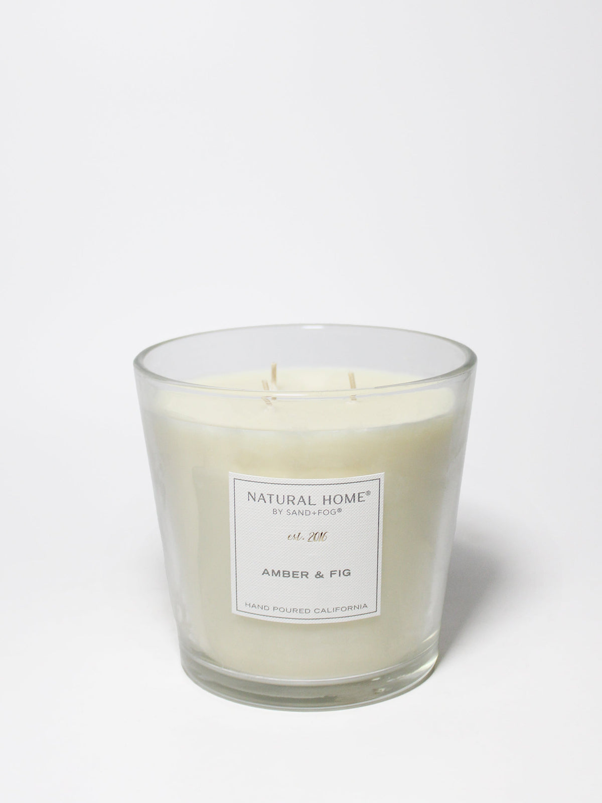 Fragrant Amber & Fig Natural Home 31 oz scented candle