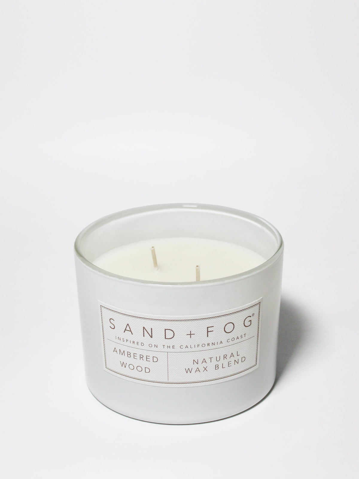 Fragrant Ambered Wood 12 oz scented candle