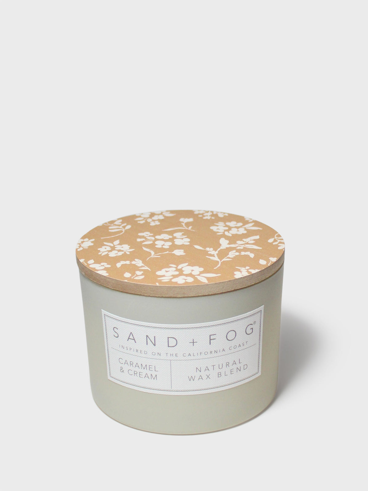Fragrant Caramel & Cream 12 oz scented candle