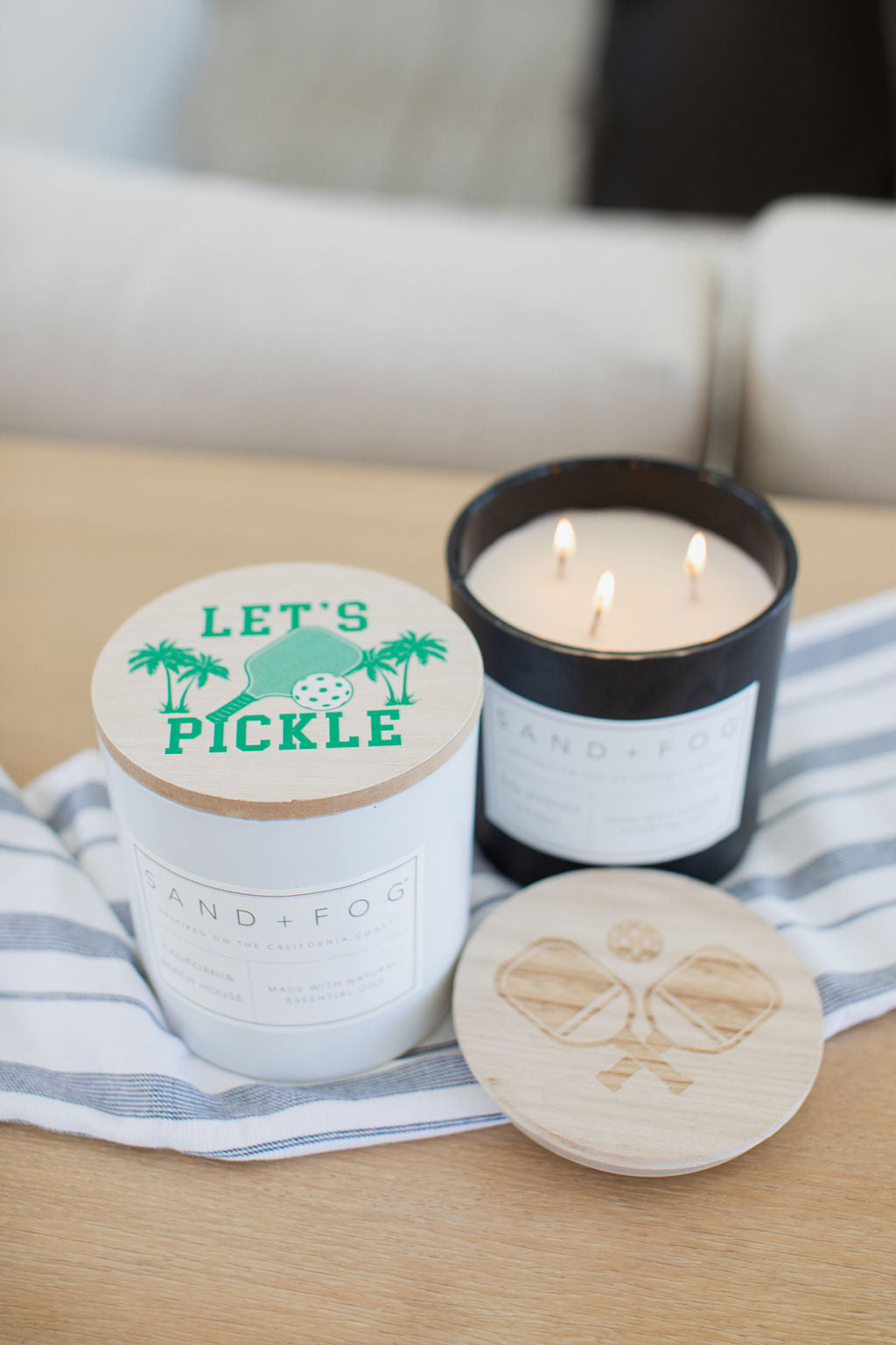 Fragrant California Beach House 21 oz scented candle