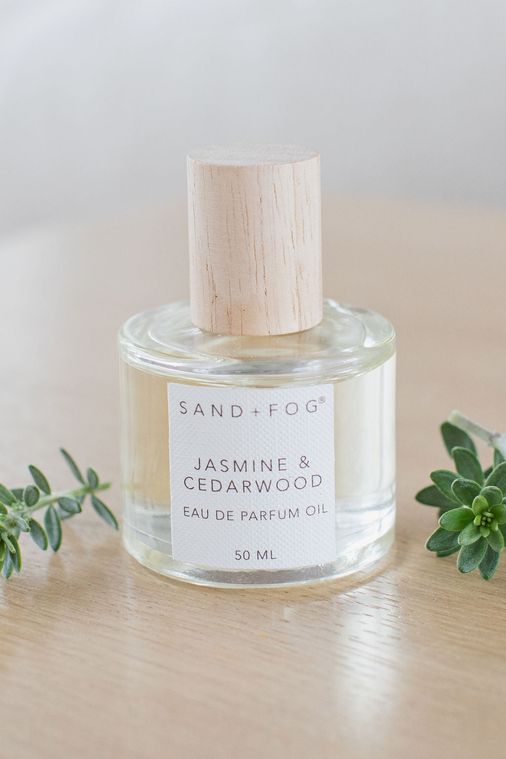 Luxurious Jasmine & Cedarwood 50 ml Perfume Oil Rollerball