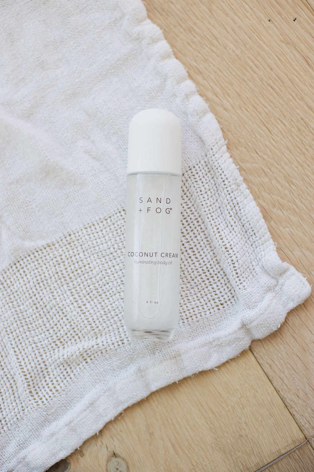 Silky Coconut Cream 4 oz Illuminating Body Oil