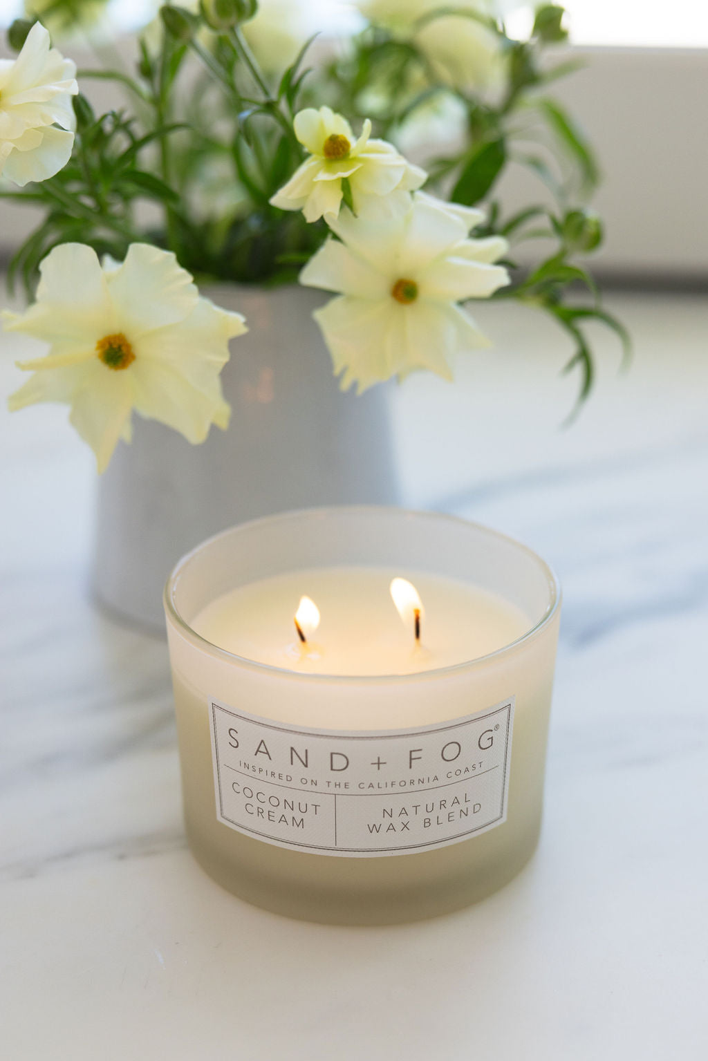 Fragrant Coconut Cream 12 oz scented candle