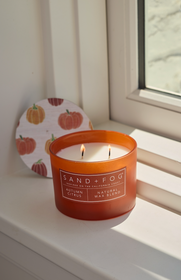 Fragrant Autumn Citrus 12 oz scented candle