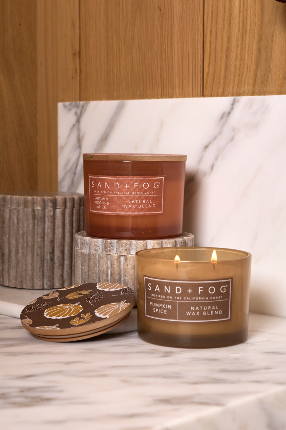 Fragrant Autumn Woods & Apple 12 oz scented candle