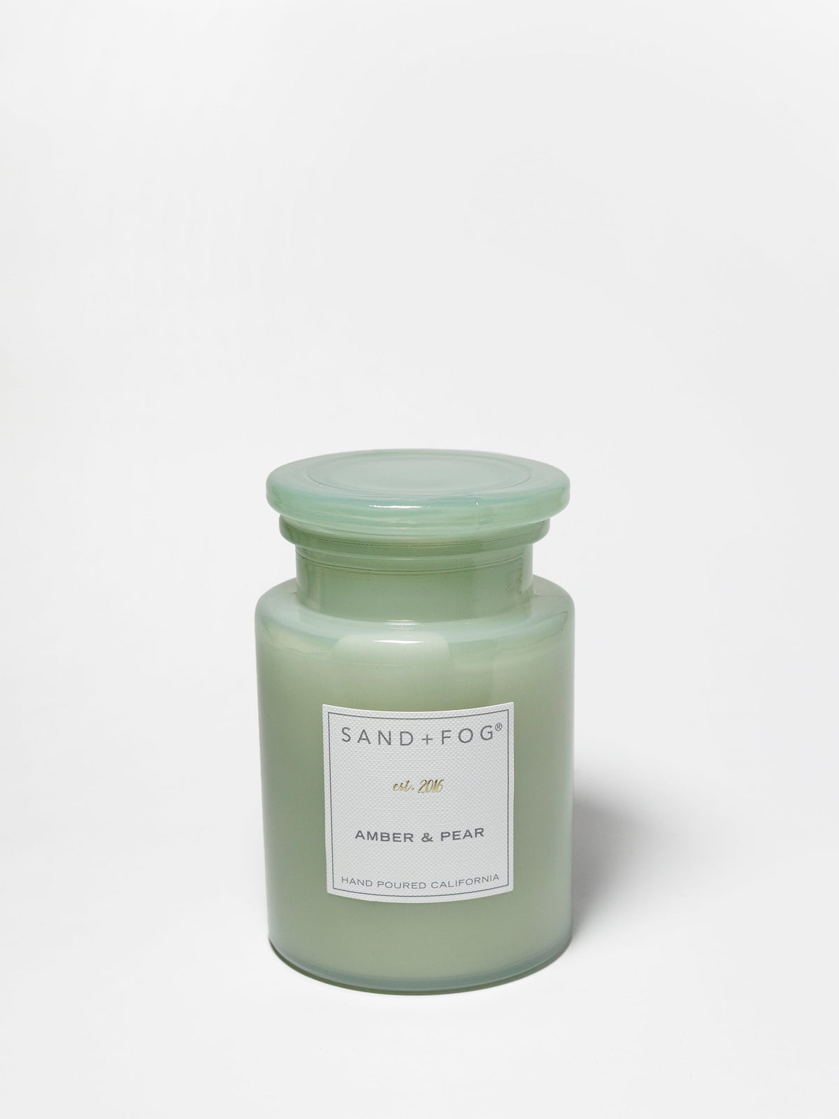 Fragrant Amber & Pear 12 oz scented candle